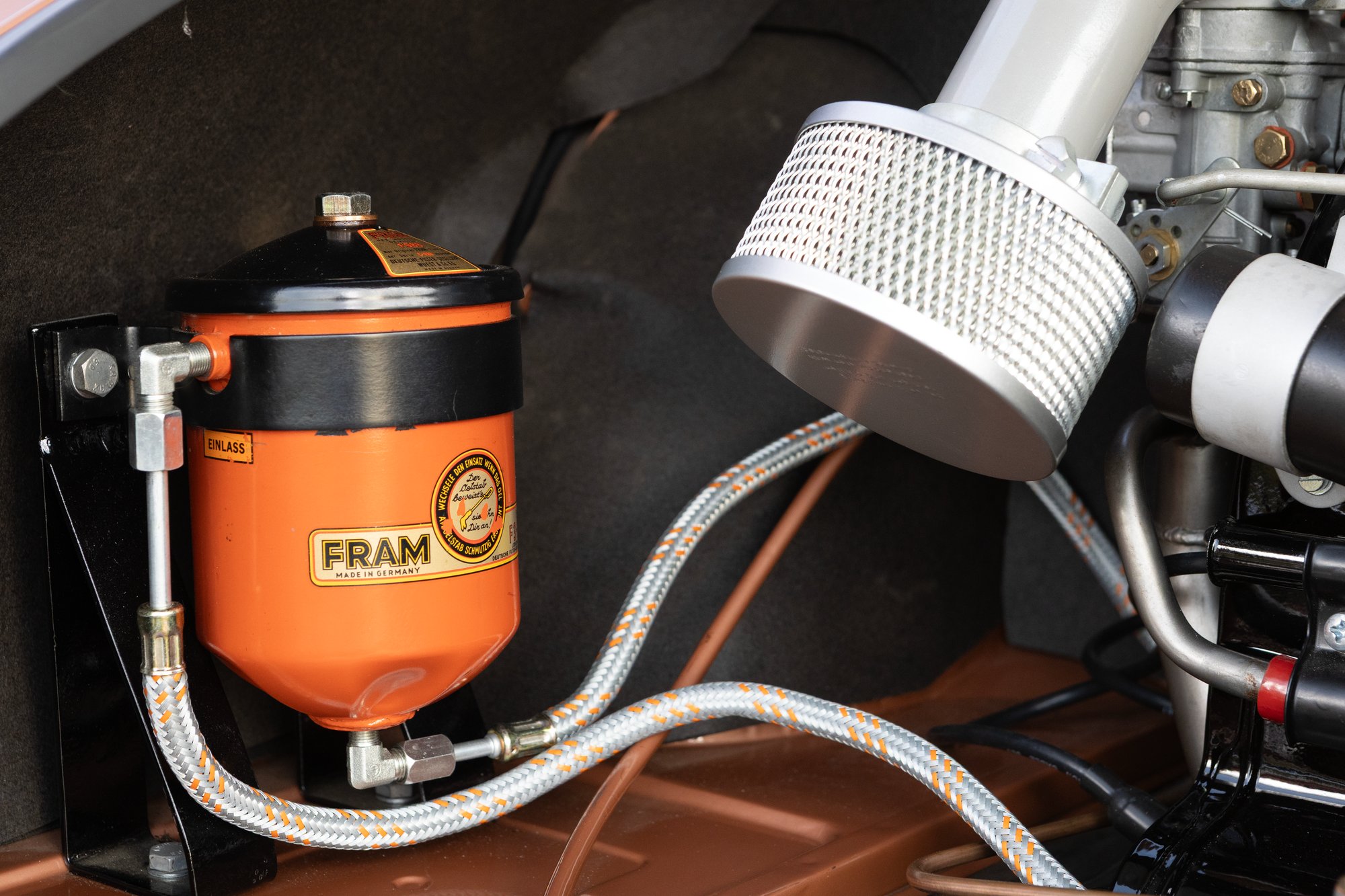 How cool is this full-flow filter made by Michael Bucchino Sr.?