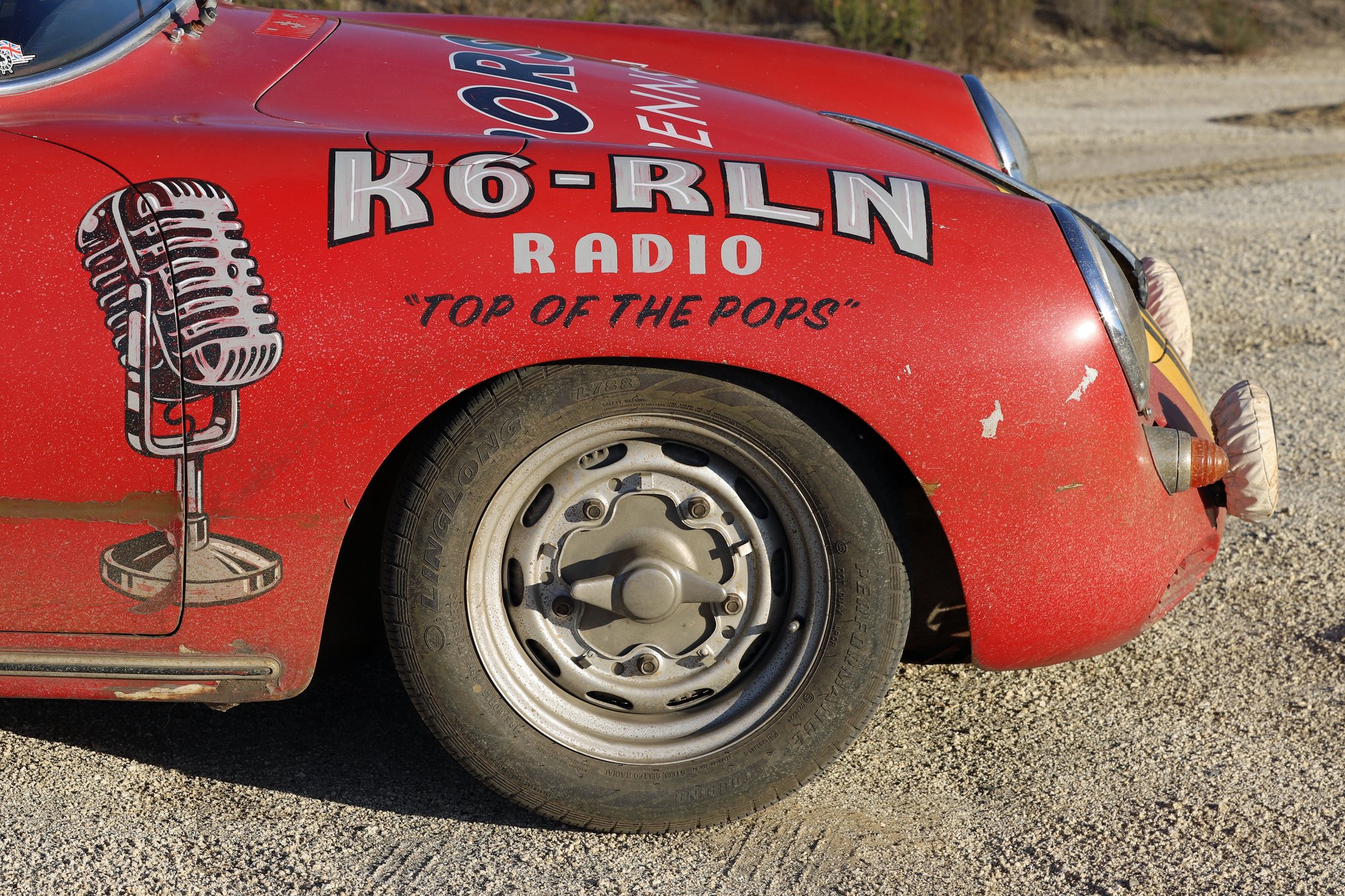 Traces of faux mud and meticulous lettering define this unique project.