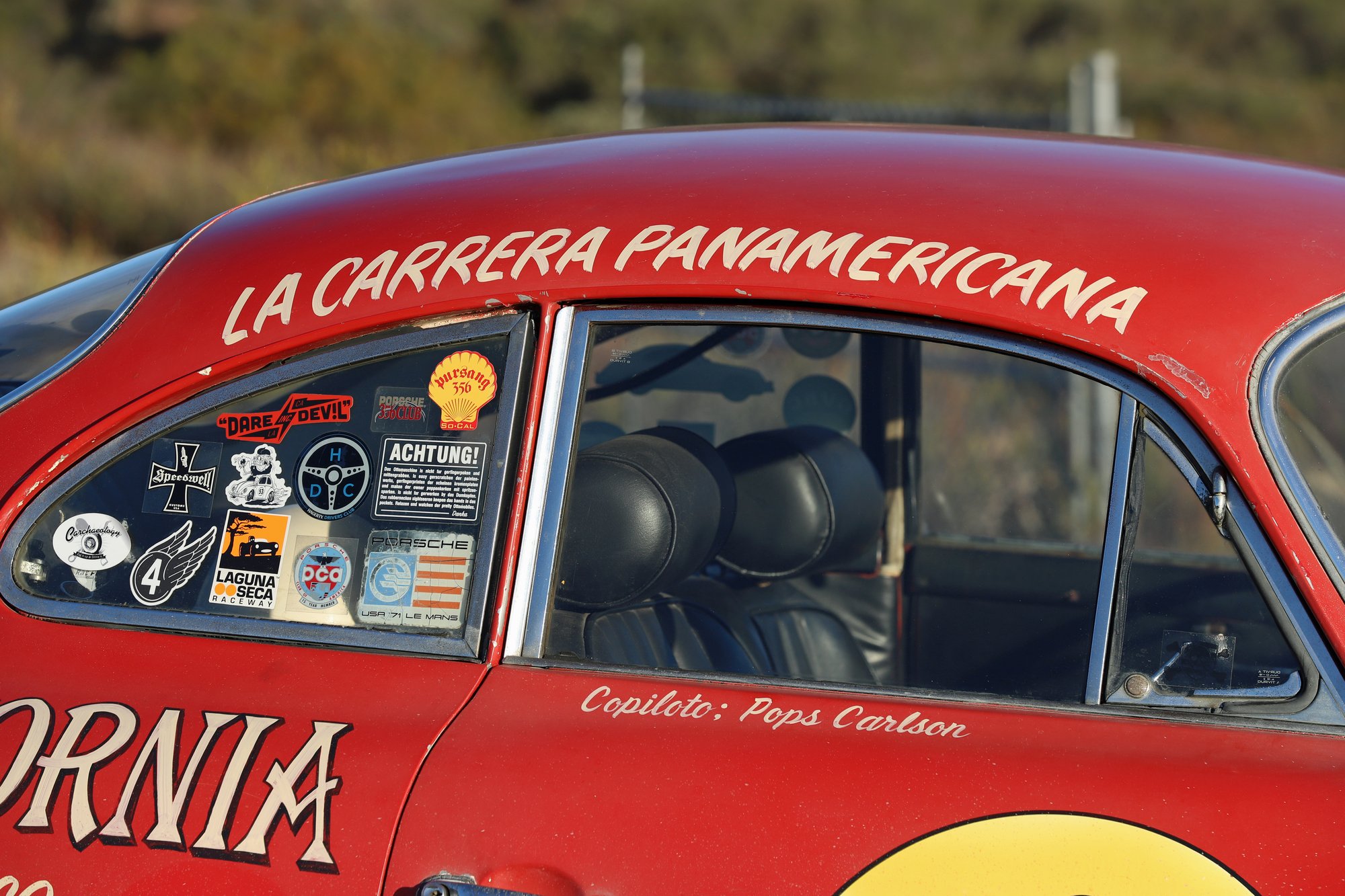 The vehicle draws inspiration from a Mexican road race, La Carrera Panamericana.