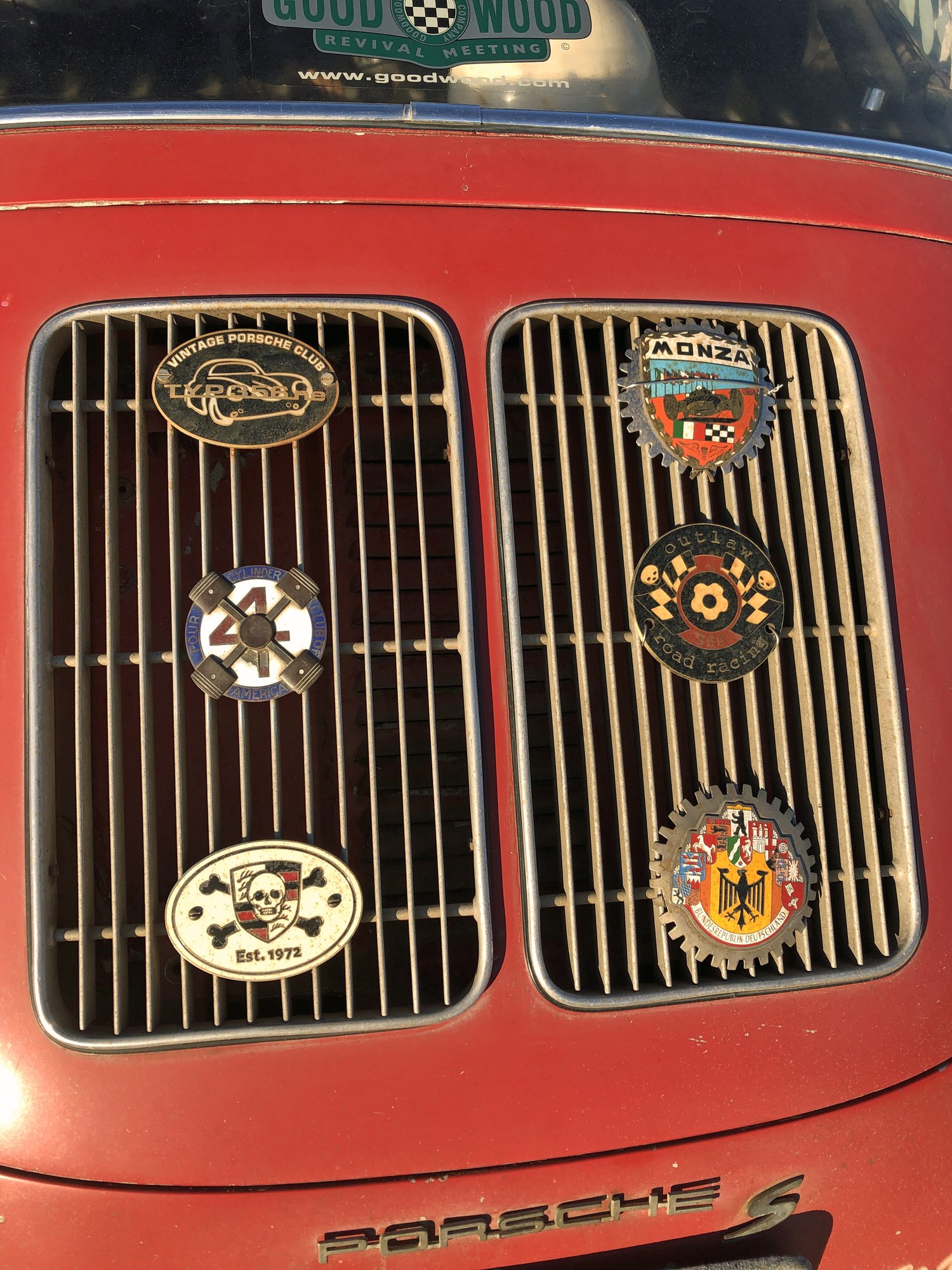 Several badges decorate the decklid - some are particularly sought-after.